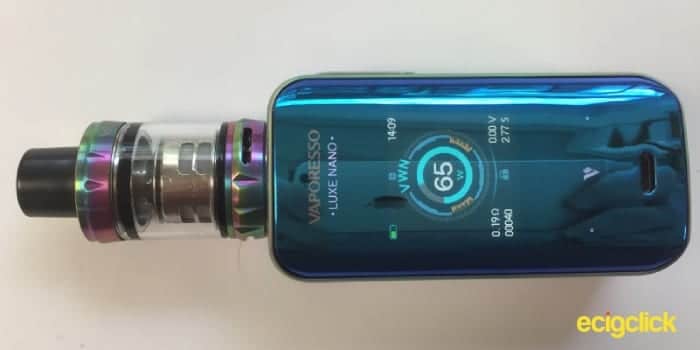 Vaporesso Luxe Nano Profile View