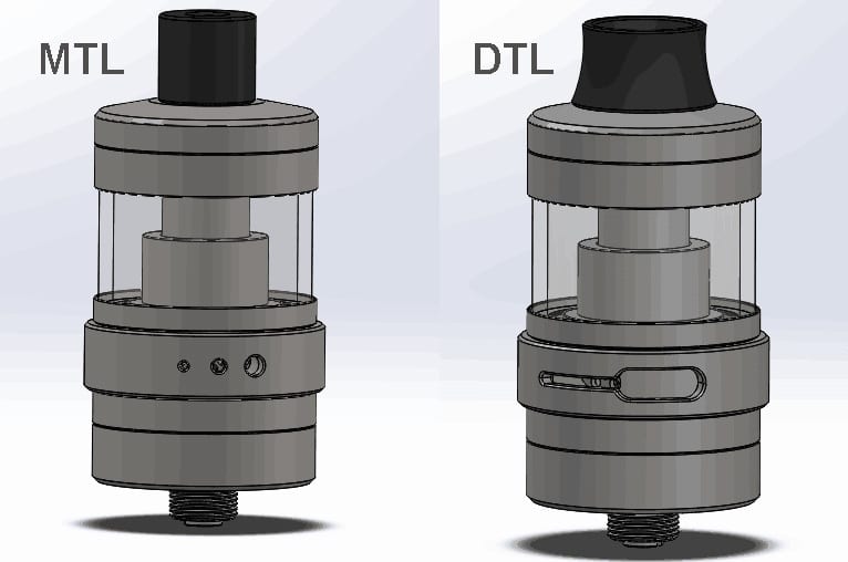 aromamizer lite rta airflow options