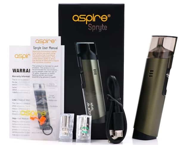 aspire spryte contents