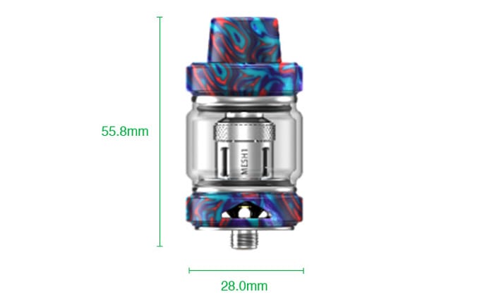 captain mesh tank specs