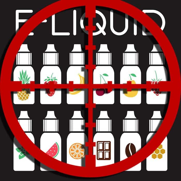 California e-liquid flavour ban