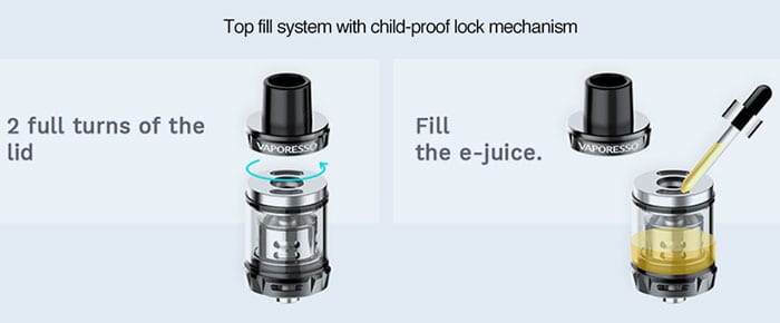 how to fill vaporesso skrr s tank