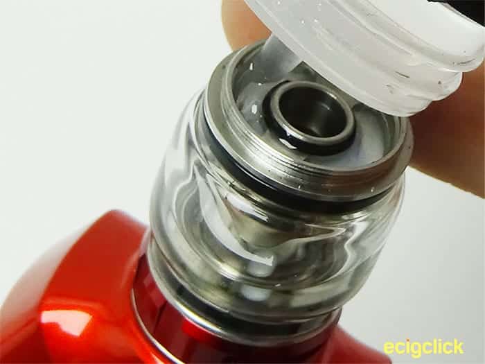 How to fill the vaptio paragon tank