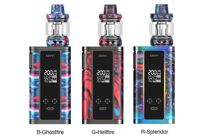 ijoy captain resin kit colours