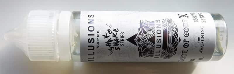 illusions e-liquid awakening taste of the gods x review