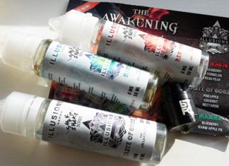 illusions e-liquid the awakening review