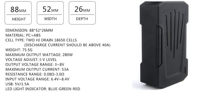 invader 4x mod specs