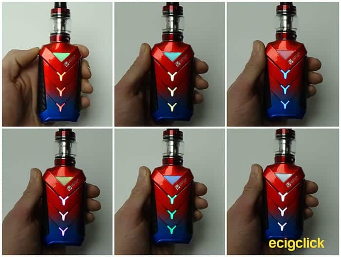 led lights on vaptio supercape