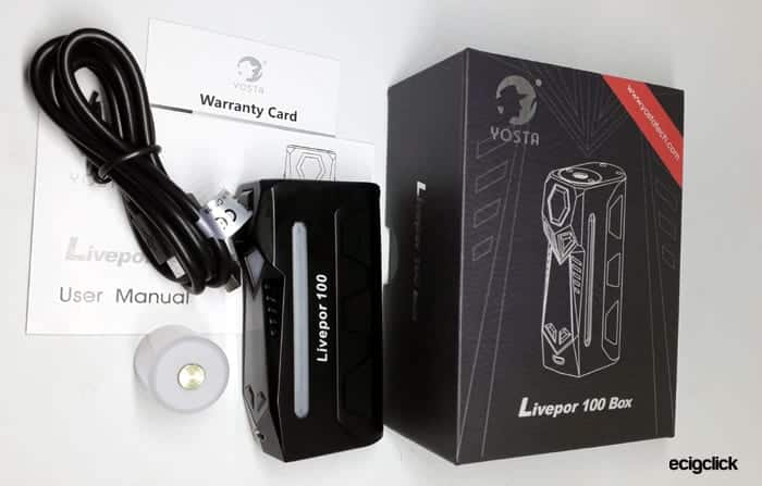 livepor 100w kit contents