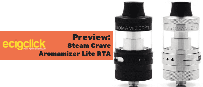 steam crave aromamizer lite rta preview