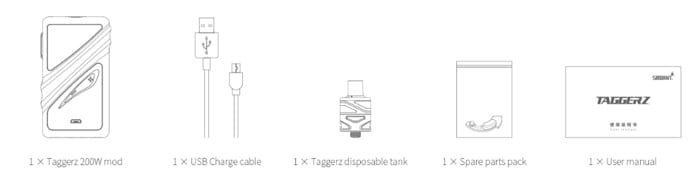 taggerz kit contents