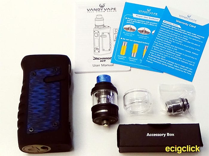 vandy vape jackaroo kit contents