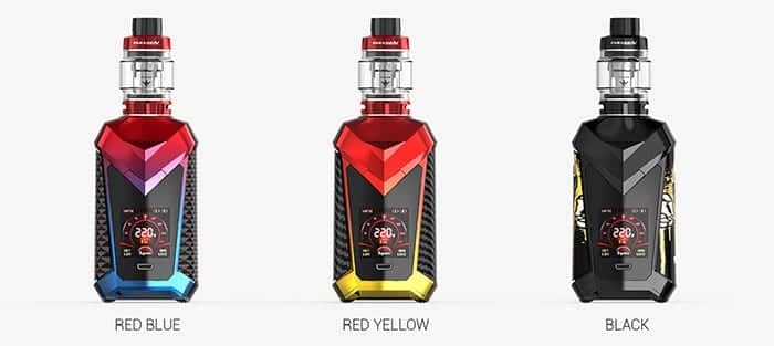 Colours of the Vaptio SuperCape kit