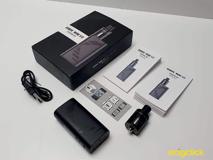 Subox mini v2 kit contents