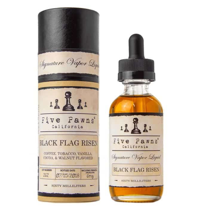 black flag risen by five pawns reviewed