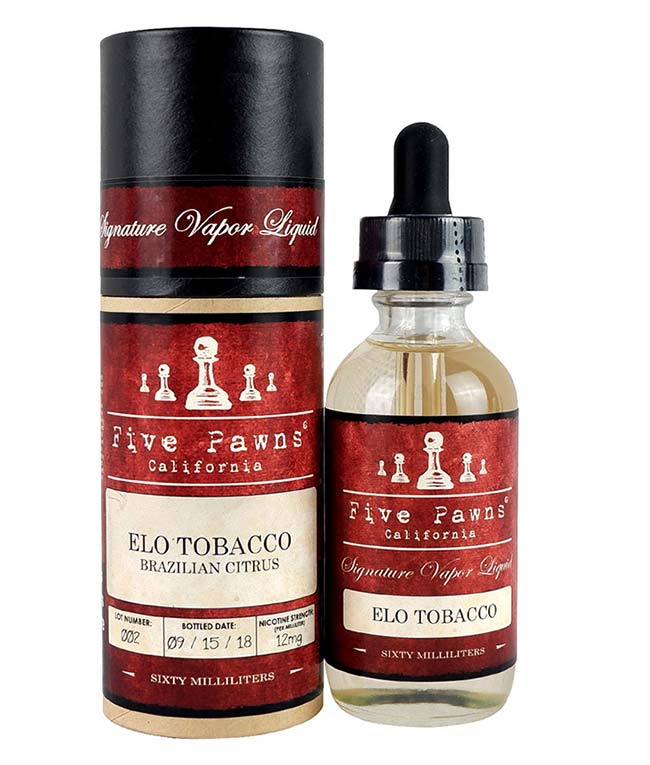 five pawns elo tobacco juice review