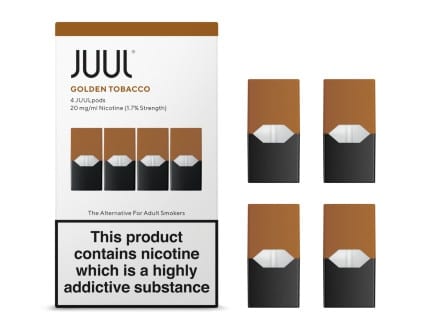 juul pods golden tobacco review