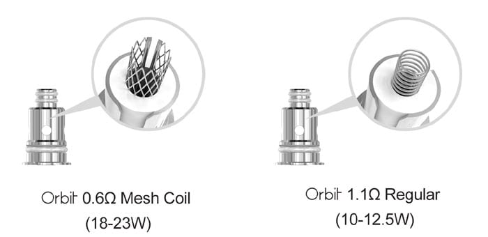 orbit pod coils