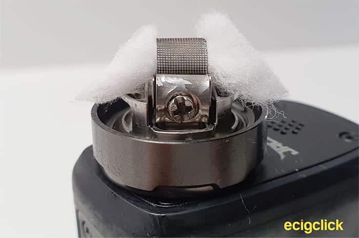 How to Wick the Wotofo Profile Unity RTA step 2