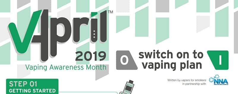 switch on to vaping plan #vapril 2019