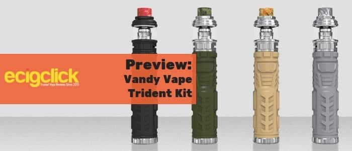 Vandy Vape Waterproof Vandy Vape Trident 100W Single 18650 Box Mod Vape  Waterproof Vape