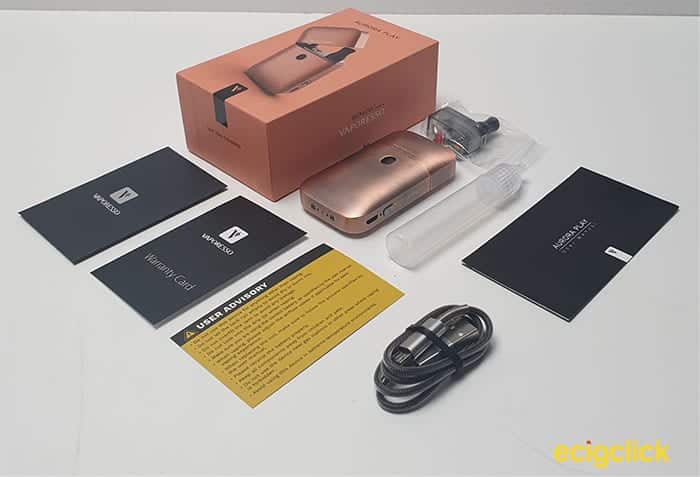 vaporesso aurora kit contents