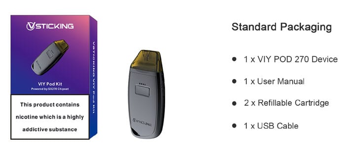 viy pod kit contents