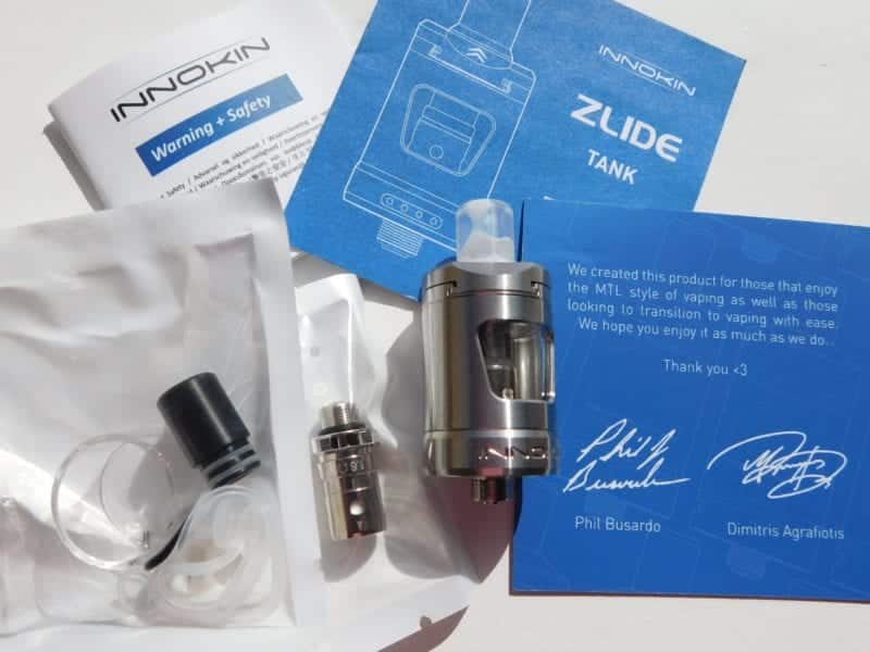 innokin zlide contents