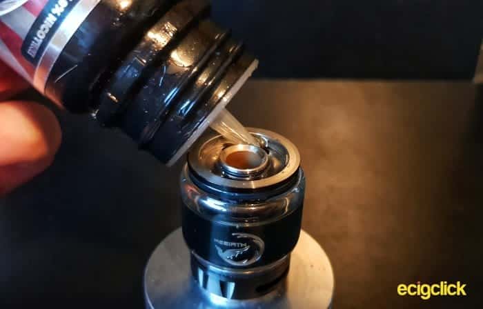 Hellvape Rebirth RTA Fill shot