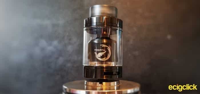 Straight glass on the rebirth rta