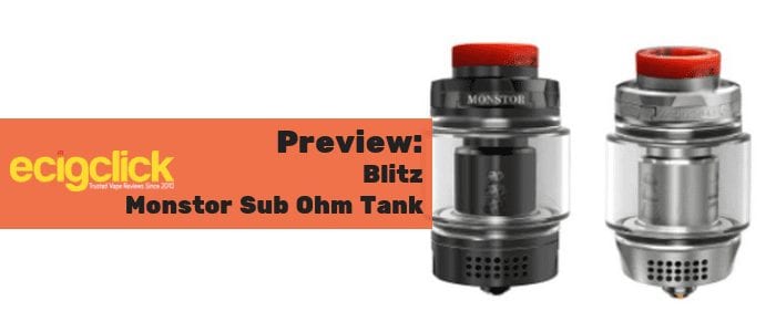blitz monstor sub ohm tank preview