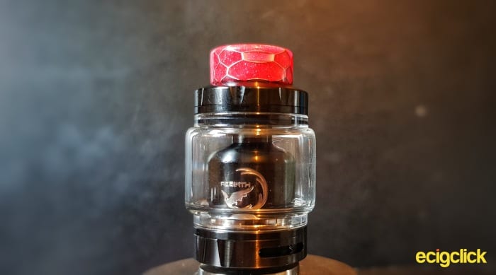 bubble glass on Hellvape Rebirth RTA