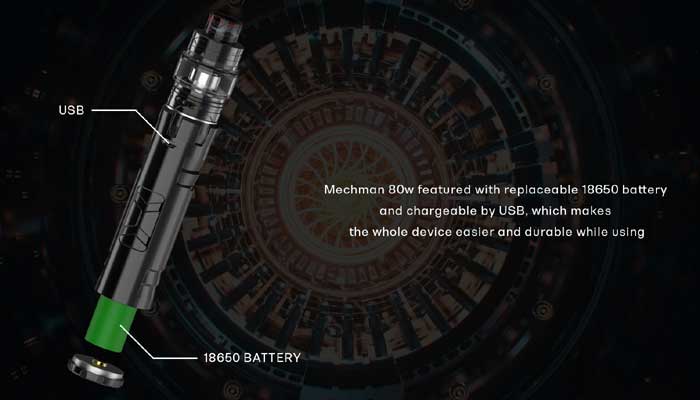 mechman 80w battery