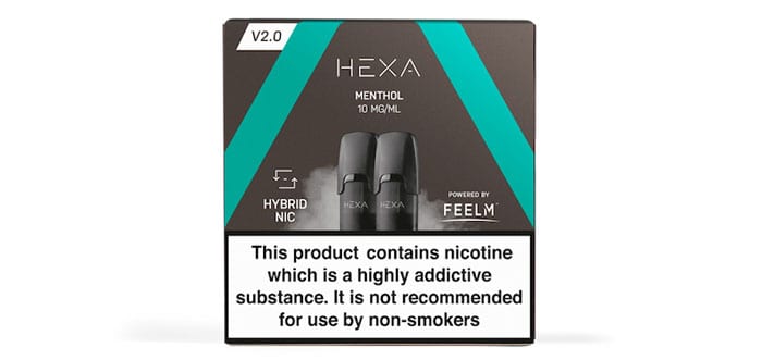 menthol hexa pods