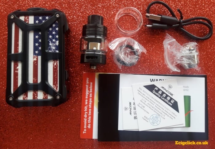 rincoe mechman 228w kit contents