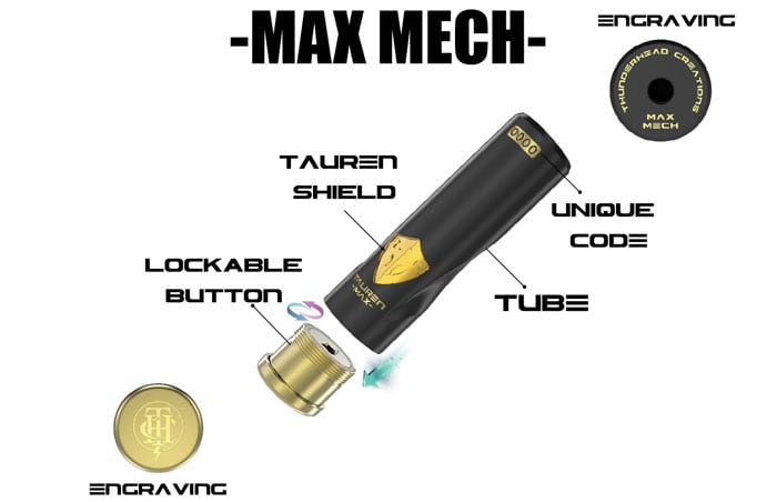 thc tauren max mod components