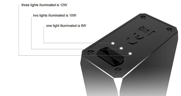 wattage levels on k1 stealth aspire