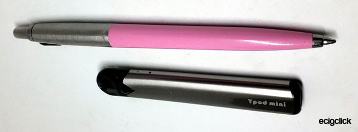 ypod mini size comparison pen