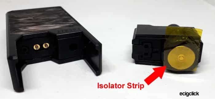 Frenzy isolator strip
