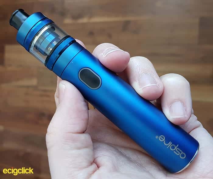 aspire tigon size in hand