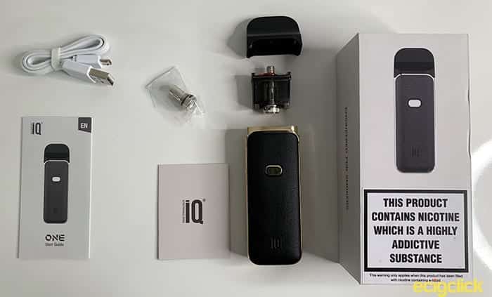 iQ One Box Contents