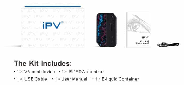 ipv v3-mini kit contents