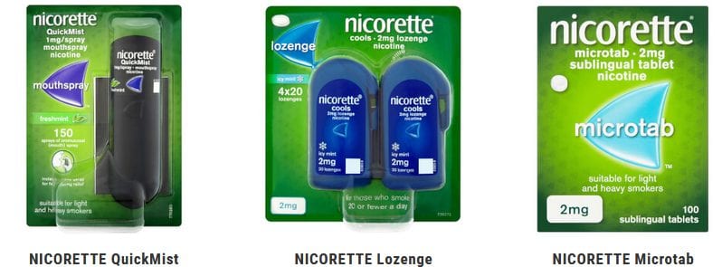 pfizer nicorette