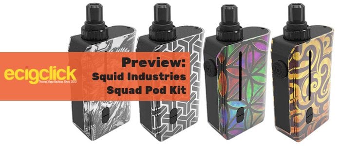 squid industries squad pod kit preview