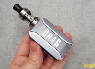 voopoo drag baby trio vape mod