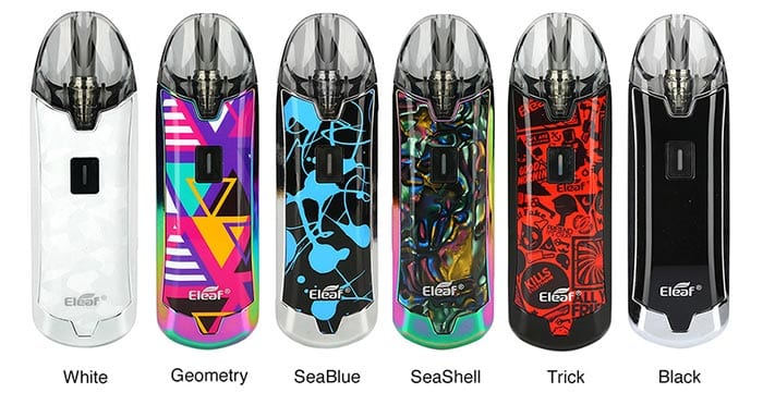 Eleaf Tance Max Pod Kit colours