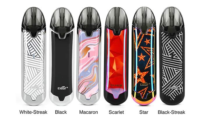 Eleaf Tance Pod Kit colours