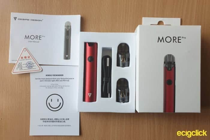 Desire More Pro Kit Contents