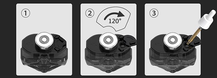 How to fill the eleaf tance max pods