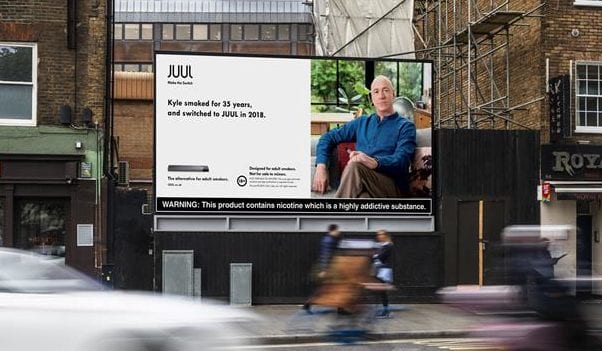 juul labs uk advert